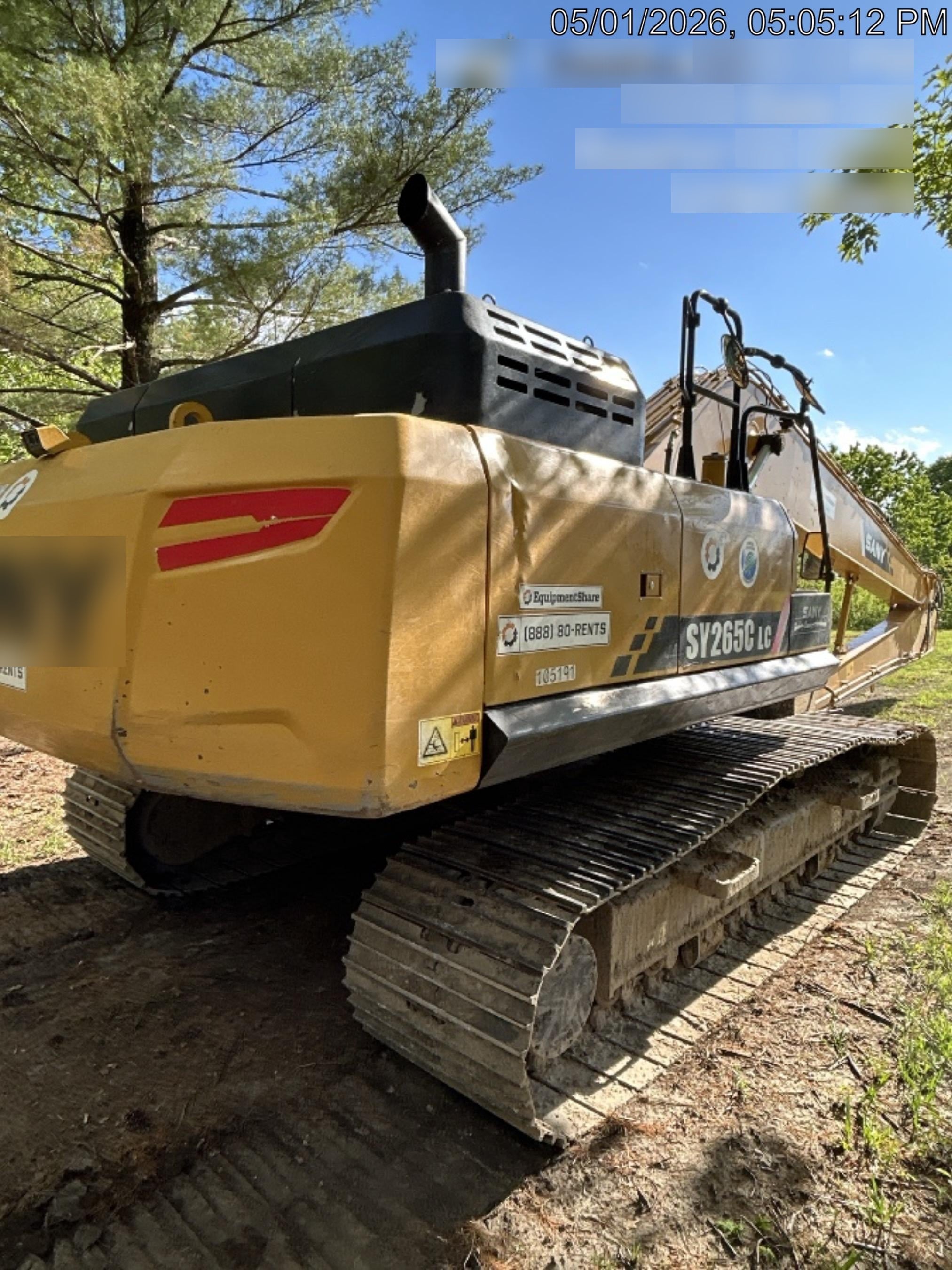 2020 SANY SY265LR