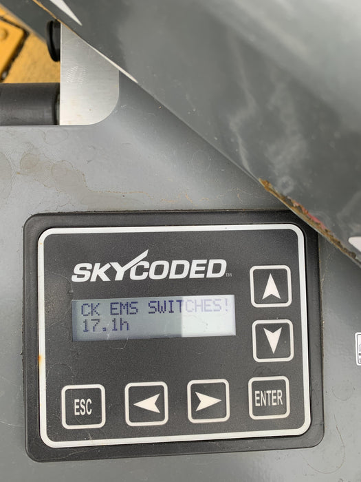 2020 Skyjack SJIII-3219 Solid NM Tires, Half height spring hinged entry gate, Dual Beacons, 800W Inverter