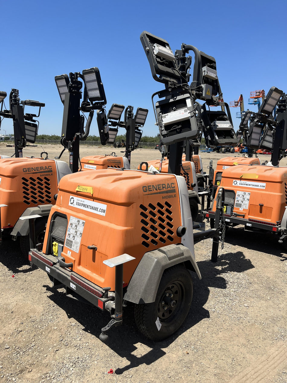 2023 Generac MLT2 Diesel, Flex Switch 120V Input, Powerzone Controller, (4) 320W LED Lights, 4kW Generator, 39.9 Gal Fuel Tank, 2" Ball, T3