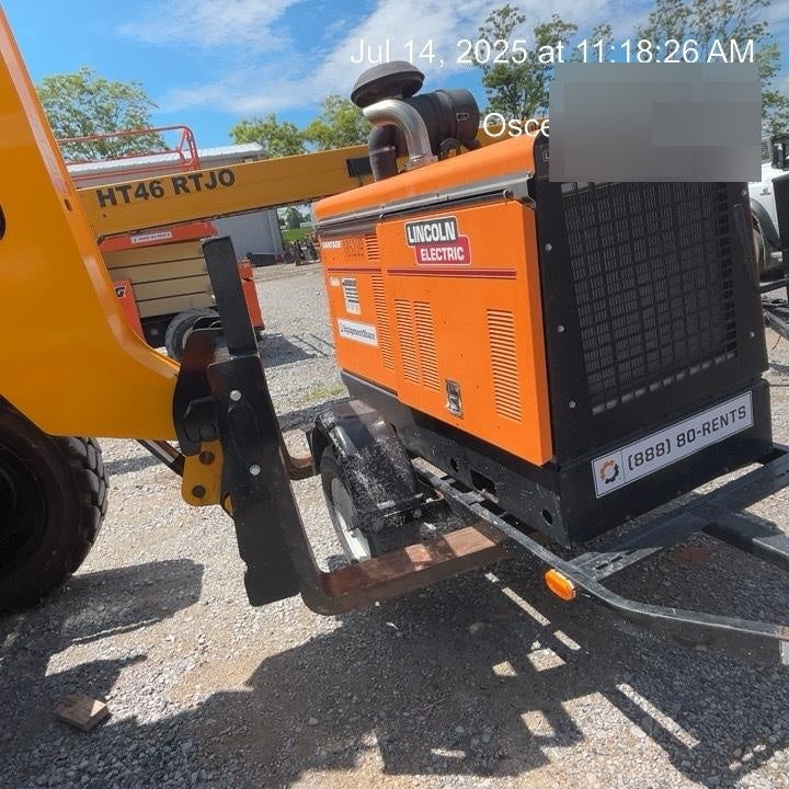 2021 Lincoln Electric Vantage 549X Ready Pak 3, ORANGE (includes trailer, cable rack, fender light kit)
