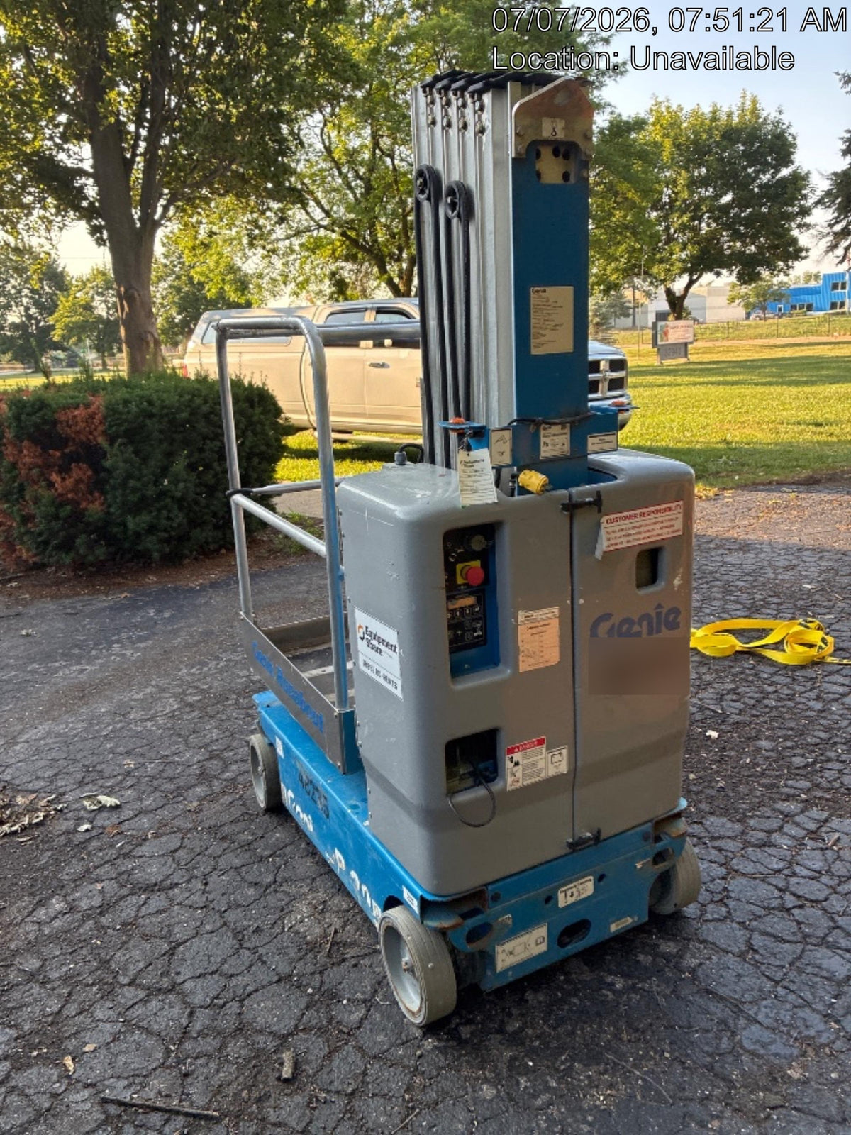 2019 GENIE GR-20