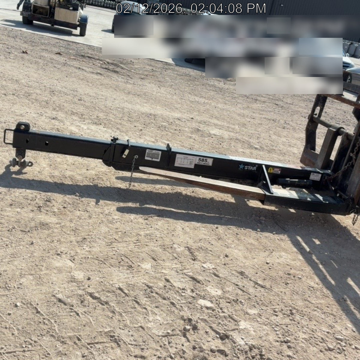 2025 STAR INDUSTRIES M1360B - Star JIB Boom