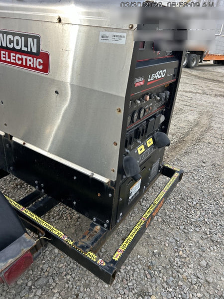 2024 Lincoln Electric LE400 Kubota V1505, Trlr, Cable Rack, Light Kit, ES Decals, T3
