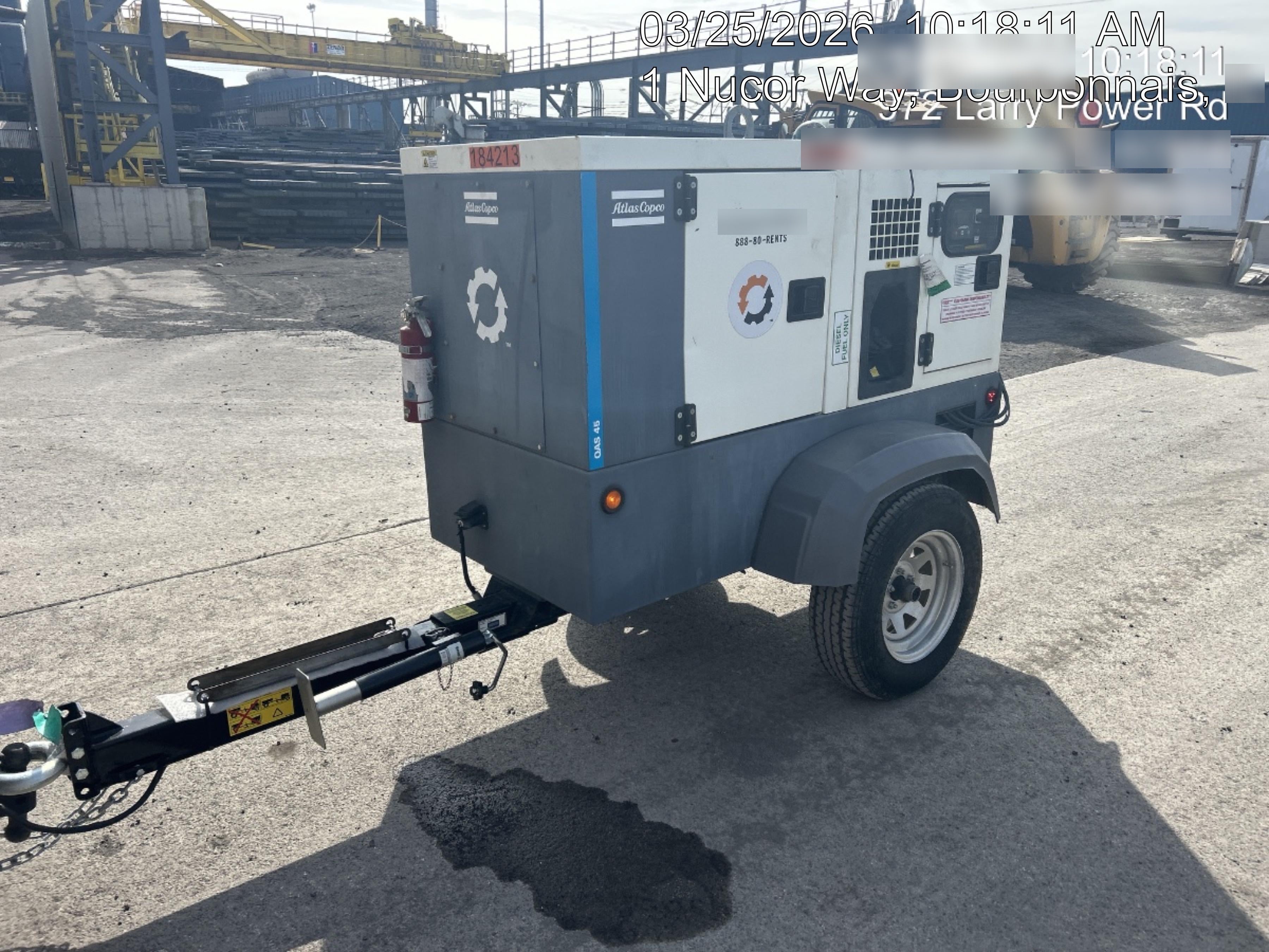 2021 ATLAS COPCO QAS45 CWK