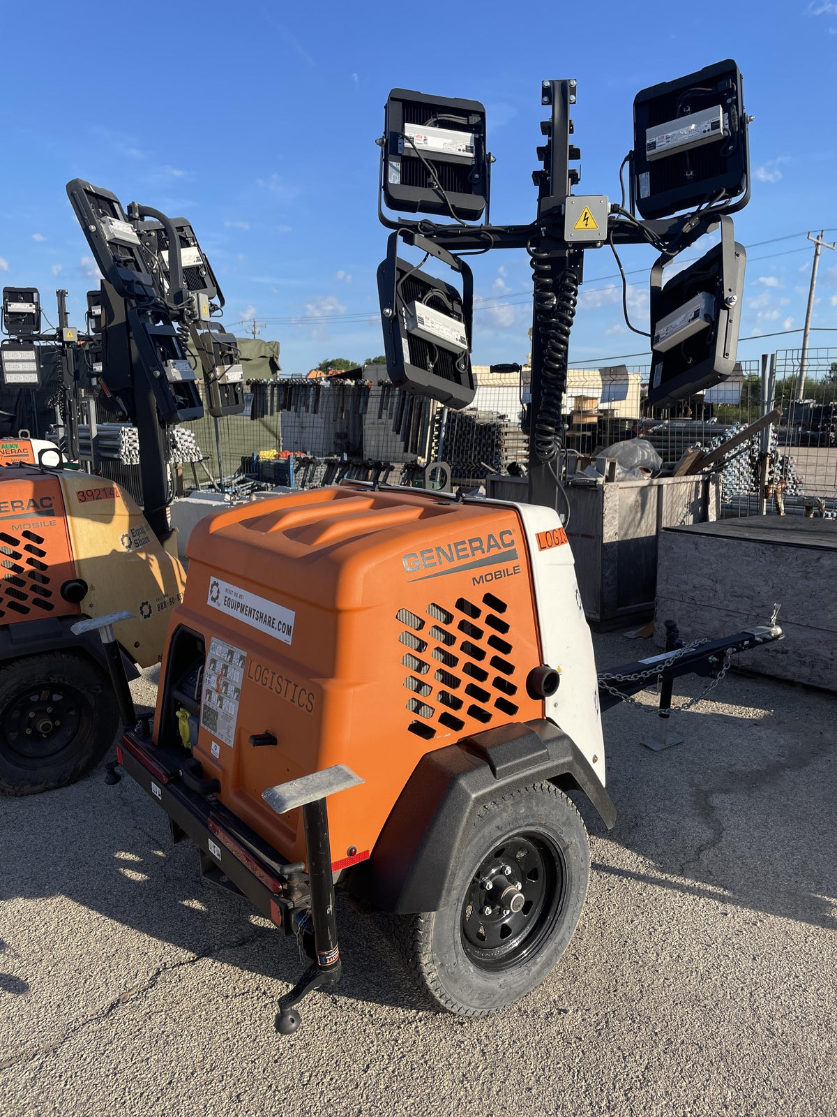 2023 Generac MLT2 Diesel, Flex Switch 120V Input, Powerzone Controller, (4) 320W LED Lights, 4kW Generator, 39.9 Gal Fuel Tank, 2" Ball, T3