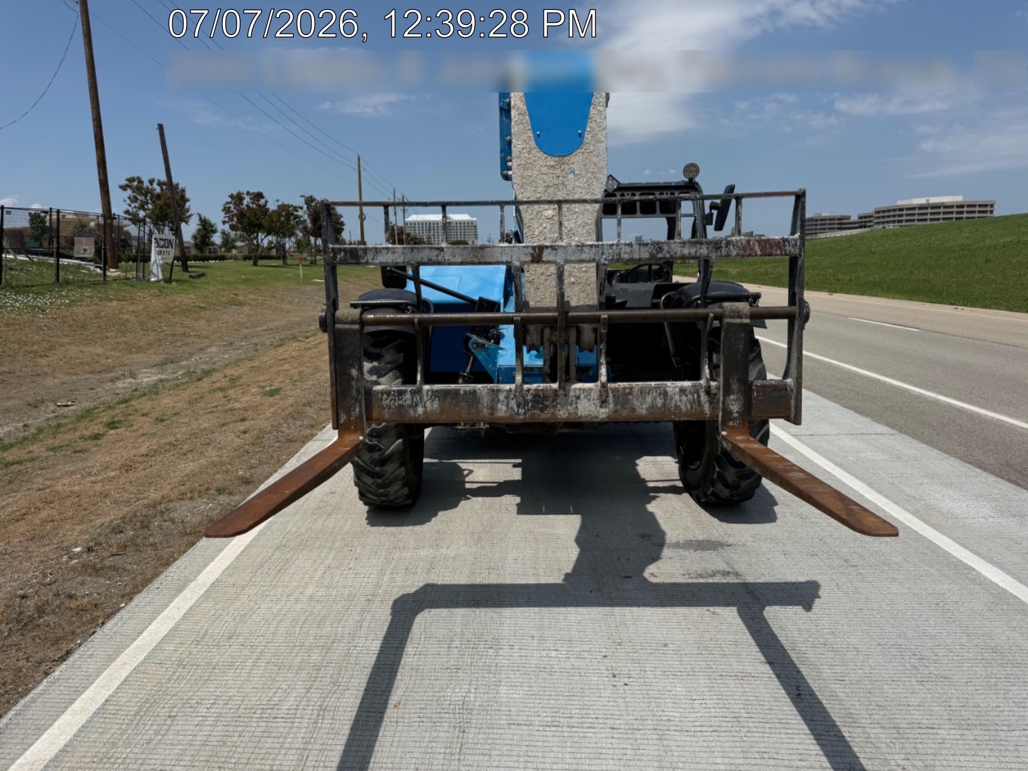 2017 Genie GTH-844 Genie GTH 844, Solid Tires, 60" carriage, Open ROPS