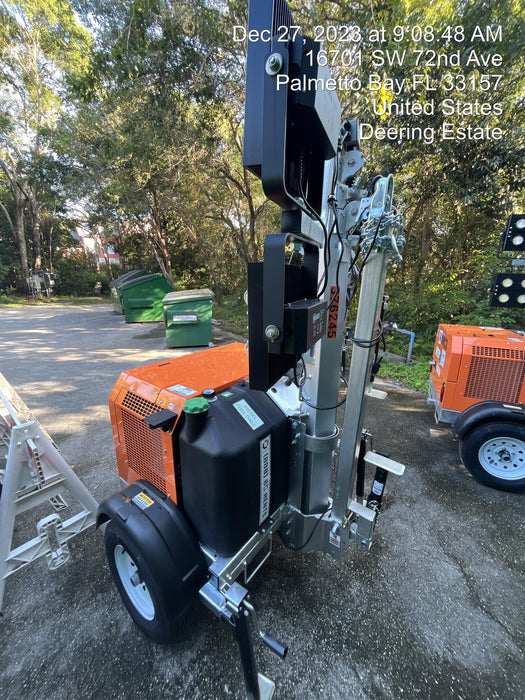 2023 Wanco WLTT-4MM4K Diesel, Deep Sea Controller, Shore Power Plug, Auto Start, (4) 350W LED Floodlights, 4kW Generator, 60 Gal Fuel Tank, 2" Ball, T3