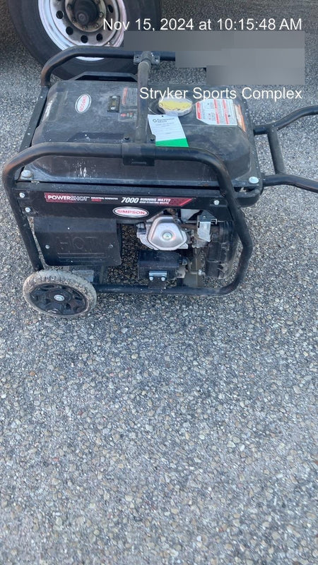2022 Simpson SCGH8500 Honda GX390, 7KW