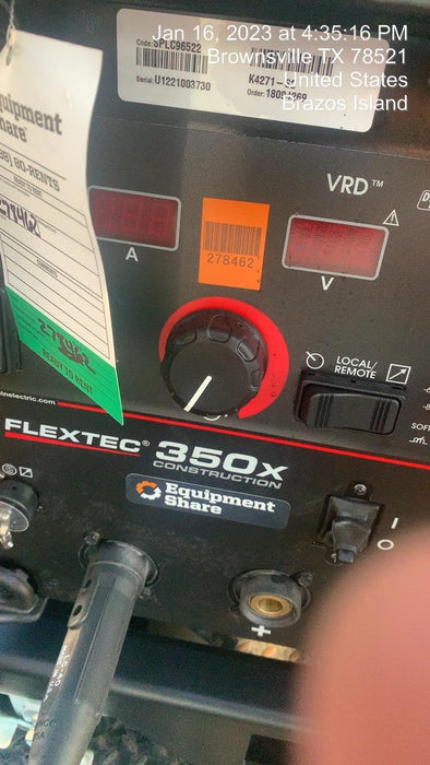 2021 LINCOLN ELECTRIC FLEXTEC 350X