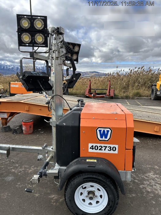 2024 Wanco WLTT-4MM4K Diesel, Deep Sea Controller, Shore Power Plug, Auto Start, (4) 350W LED Floodlights, 4kW Generator, 60 Gal Fuel Tank, 2" Ball, T3