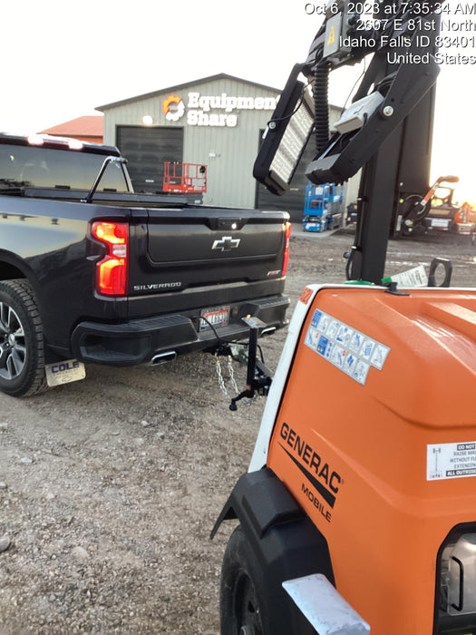 2023 Generac MLT2 Diesel, Flex Switch 120V Input, Powerzone Controller, (4) 320W LED Lights, 4kW Generator, 39.9 Gal Fuel Tank, 2" Ball, T3