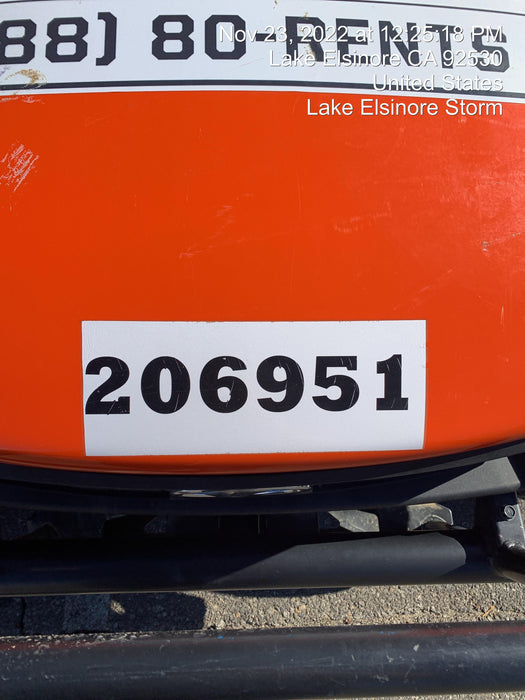 2022 Kubota RTV-X1140W-H Plastic Canopy, Windshield Acrylic Clear, LED Strobe Light, Wire Harness Kit, Back up Alarm