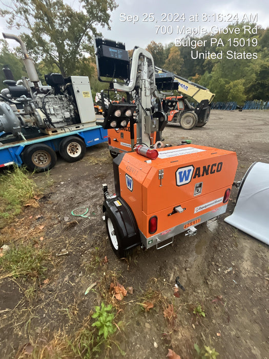 2024 Wanco WLTT-4MM4K Diesel, Deep Sea Controller, Shore Power Plug, Auto Start, (4) 350W LED Floodlights, 4kW Generator, 60 Gal Fuel Tank, 2" Ball, T3