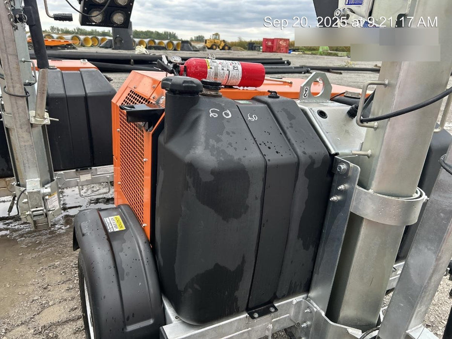 2024 Wanco WLTT-4MM4K Diesel, Deep Sea Controller, Shore Power Plug, Auto Start, (4) 350W LED Floodlights, 4kW Generator, 60 Gal Fuel Tank, 2" Ball, T3