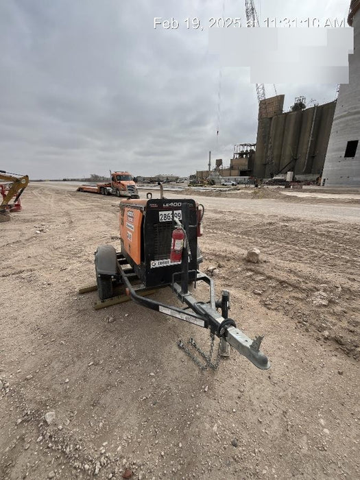 2022 Lincoln Electric LE400 Kubota V1505, Trlr, Cable Rack, Light Kit, ES Decals, T3