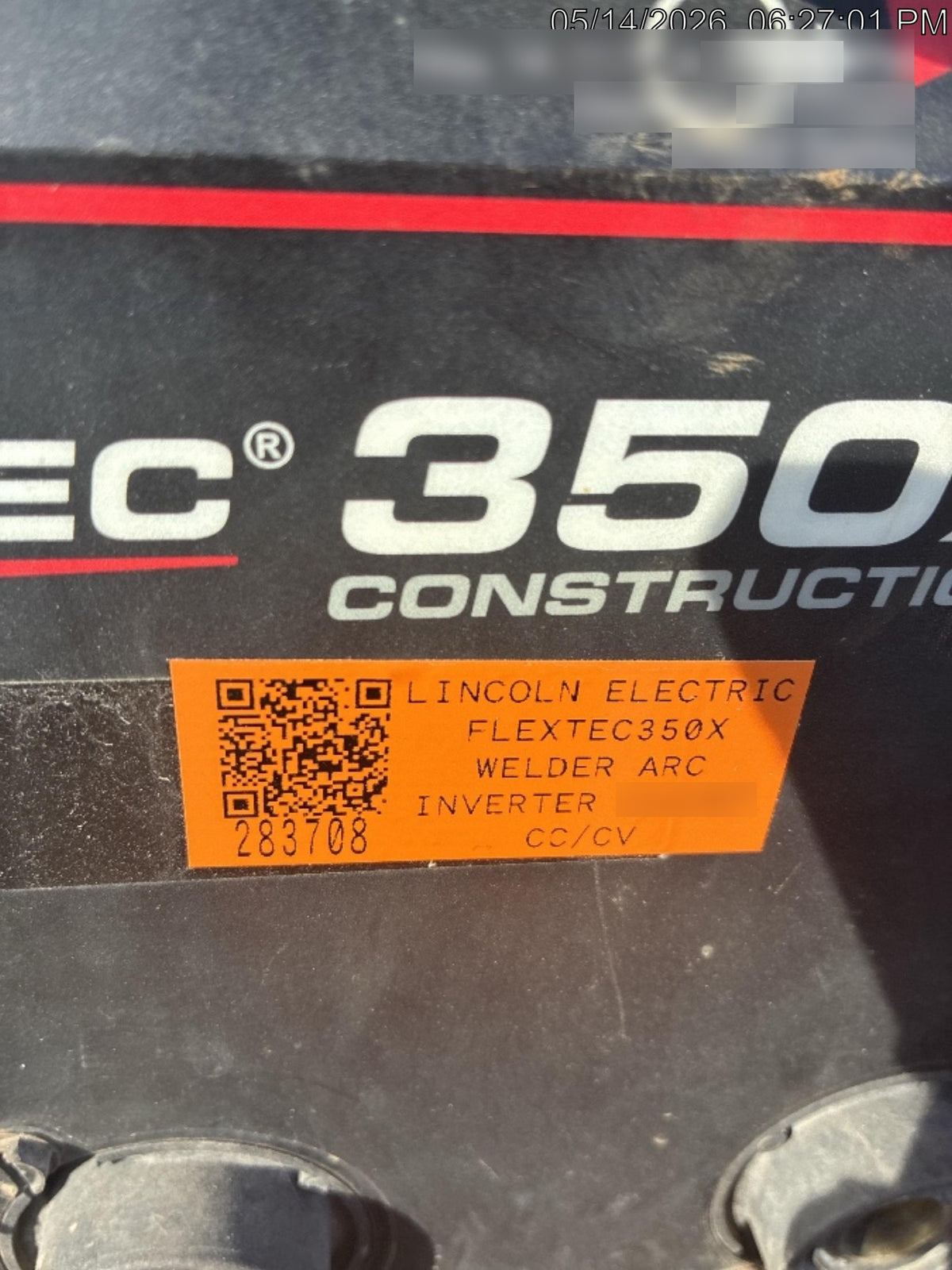 2022 LINCOLN ELECTRIC FLEXTEC 350X