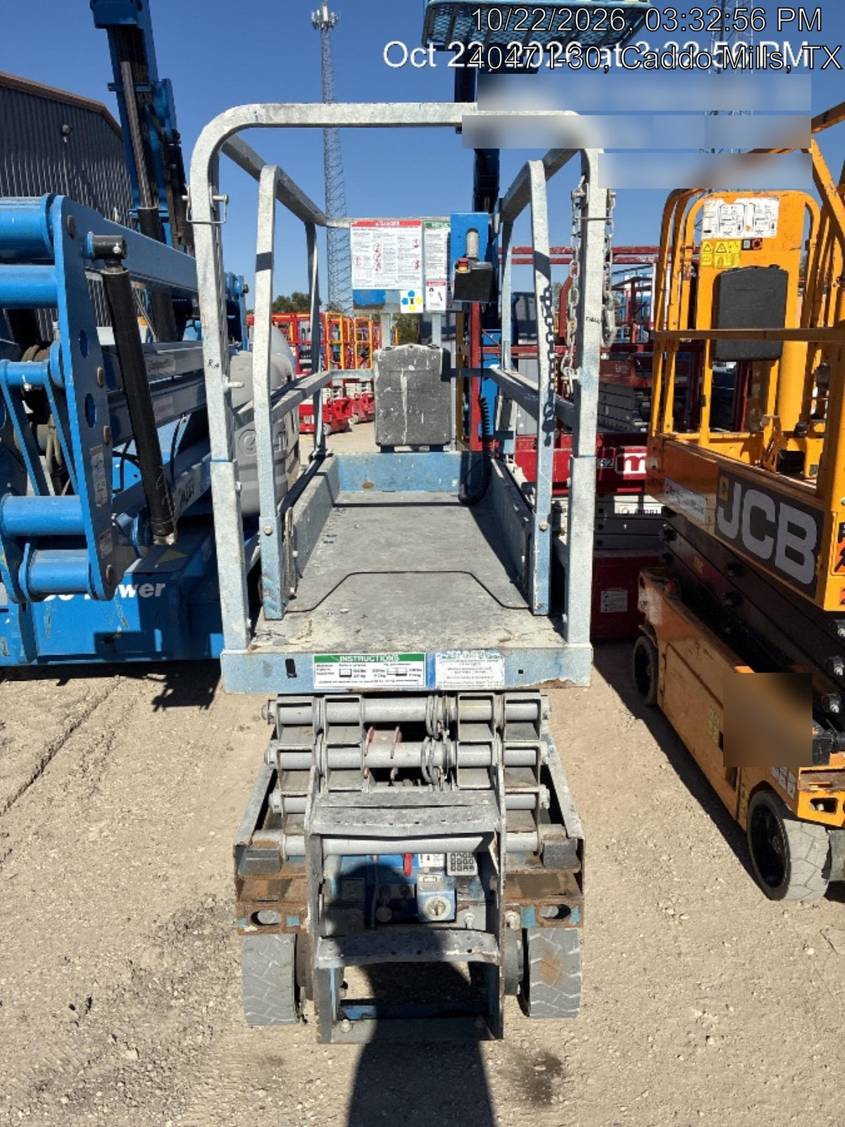 2018 Genie GS-1930 Genie GS-1930 Scissor Lift w/Standard Options