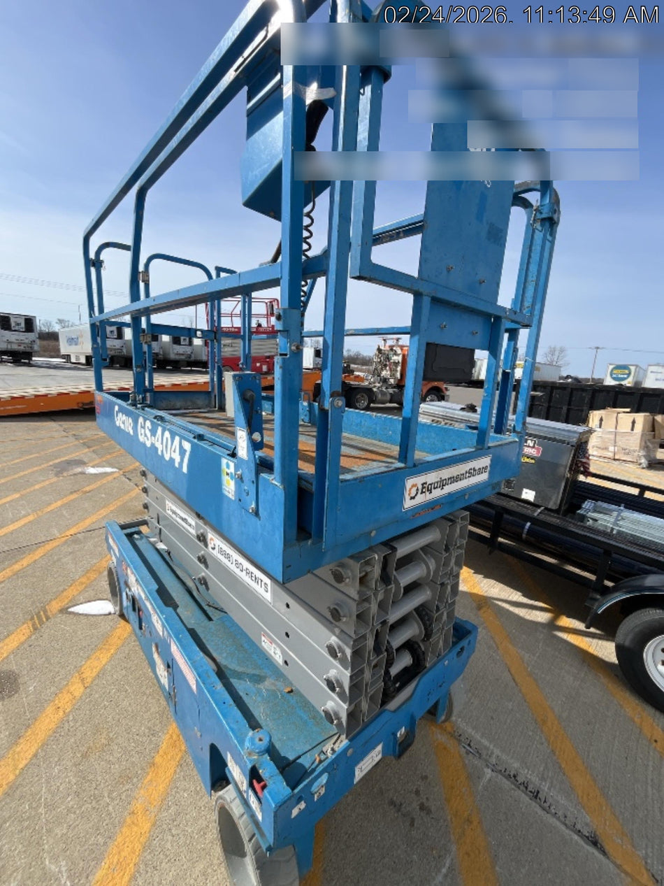 2016 Genie GS-4047 Standard Rental Specs