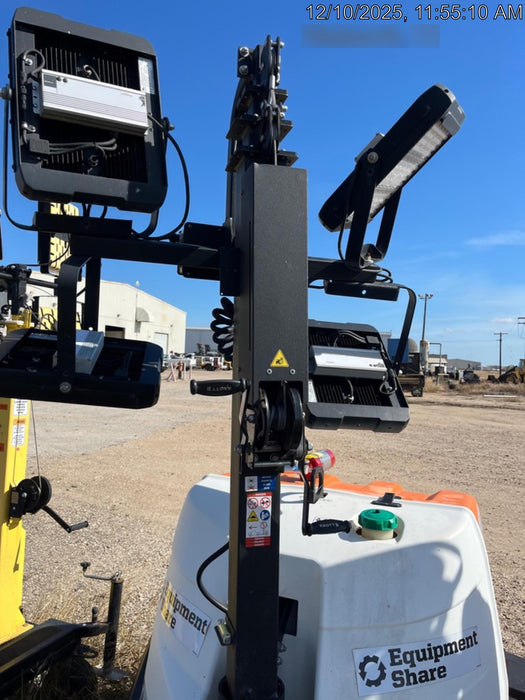 2024 Generac MLT2 Diesel, Flex Switch 120V Input, Powerzone Controller, 
(4) 320W LED Lights, 4kW Generator, 39.9 Gal Fuel Tank, 2" Ball, T3