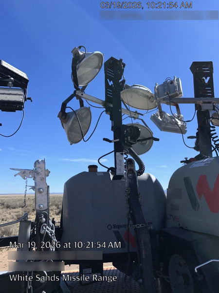 2019 Wacker Neuson LTV6K-MH Power mast, 1100W MH
