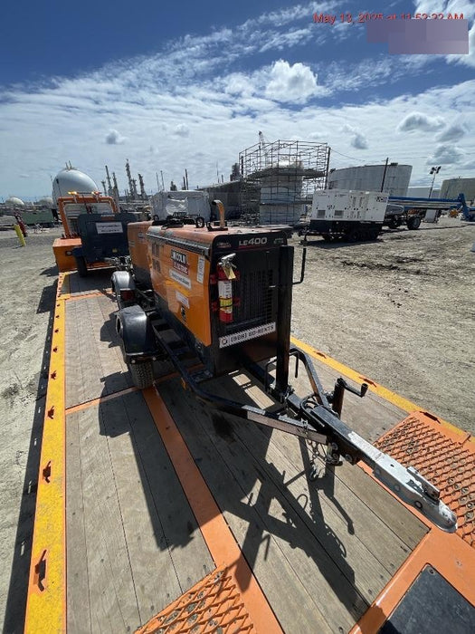 2022 Lincoln Electric LE400 Kubota V1505, Trlr, Cable Rack, Light Kit, ES Decals, T3