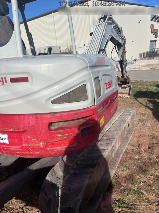 2019 Takeuchi TB260 Takeuchi TB260 Canopy w/Rubber Tracks, Auxiliary Hydraulics, Standard Blade, Manual QC