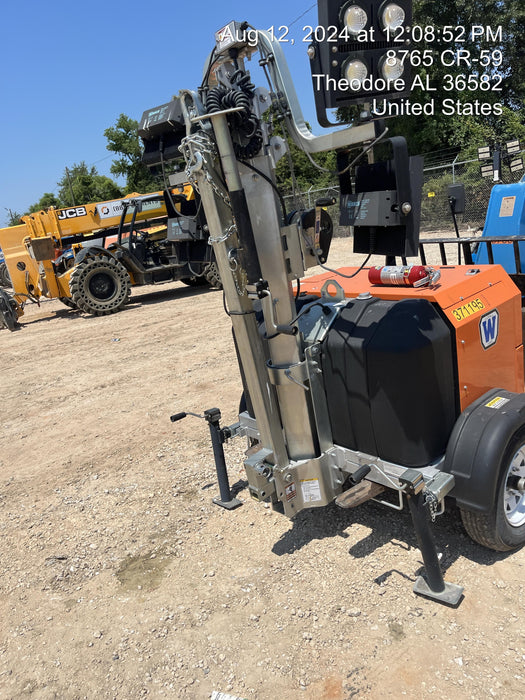 2023 Wanco WLTT-4MM4K Diesel, Deep Sea Controller, Shore Power Plug, Auto Start, (4) 350W LED Floodlights, 4kW Generator, 60 Gal Fuel Tank, 2" Ball, T3