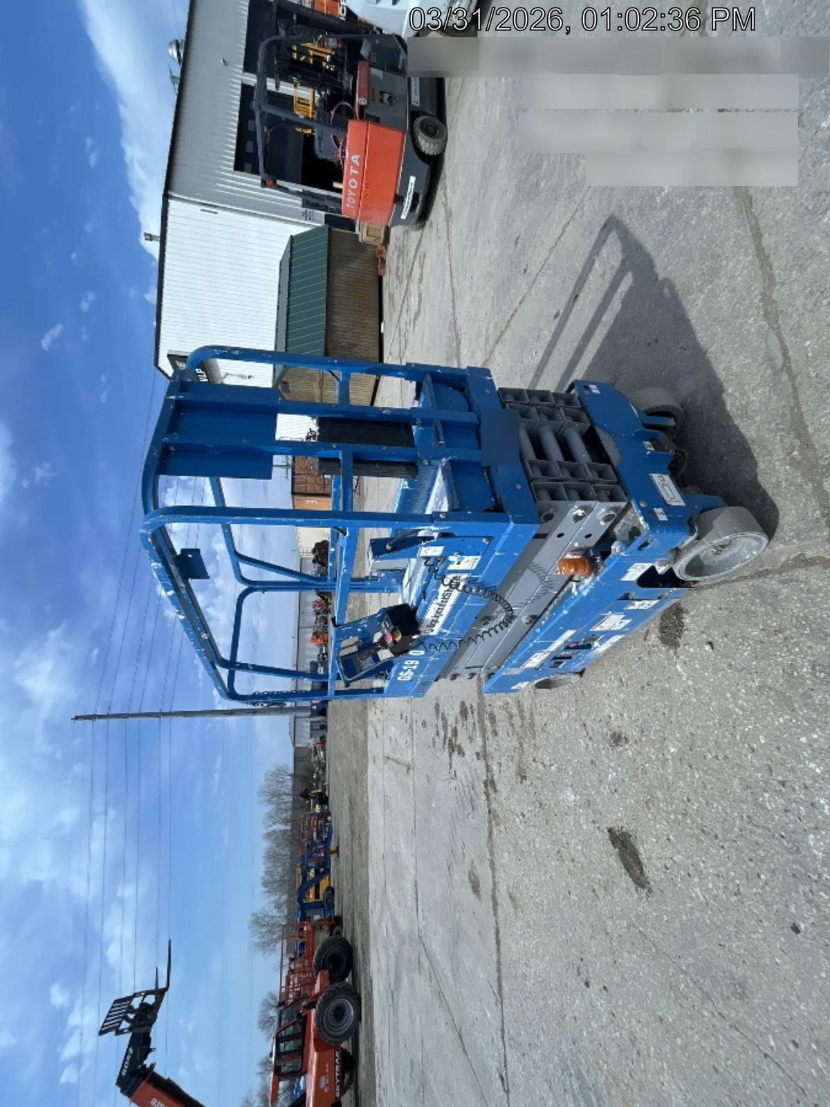2019 Genie GS-1930 Genie GS-1930 Standard Options, EE Rated