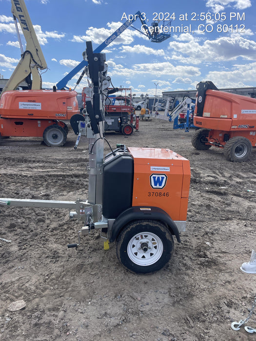 2023 Wanco WLTT-4MM4K Diesel, Deep Sea Controller, Shore Power Plug, Auto Start, (4) 350W LED Floodlights, 4kW Generator, 60 Gal Fuel Tank, 2" Ball, T3