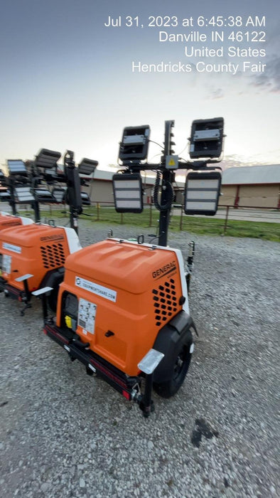 2023 Generac MLT2 Diesel, Flex Switch 120V Input, Powerzone Controller, (4) 320W LED Lights, 4kW Generator, 39.9 Gal Fuel Tank, 2" Ball, T3