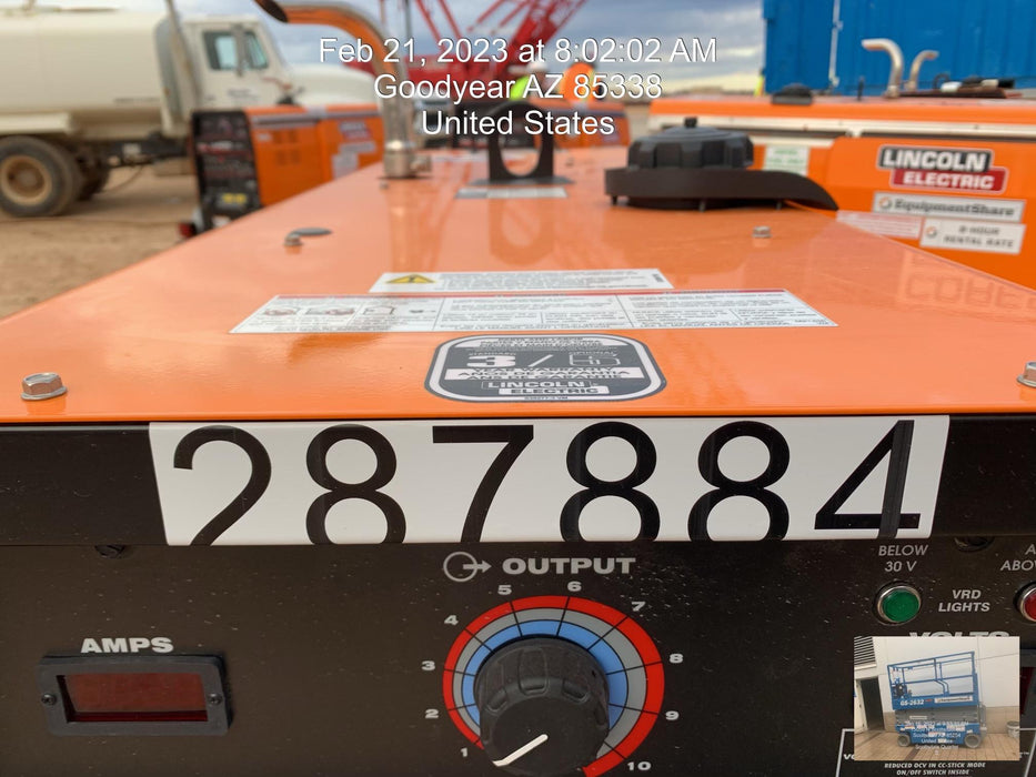 2023 Lincoln Electric LE400 Kubota V1505, Trlr, Cable Rack, Light Kit, ES Decals, T3