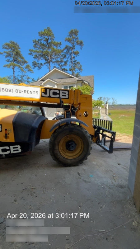 2019 JCB 506-36 Canopy, 74 HP, FF Tires, STD Worklight, Beacon, Aux Hydraulics, Lifting Eye, Back up Alarm, 48" Carriage, 48" Forks
