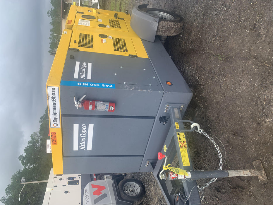 2020 ATLAS COPCO PAS 150 HF CS Enclosed