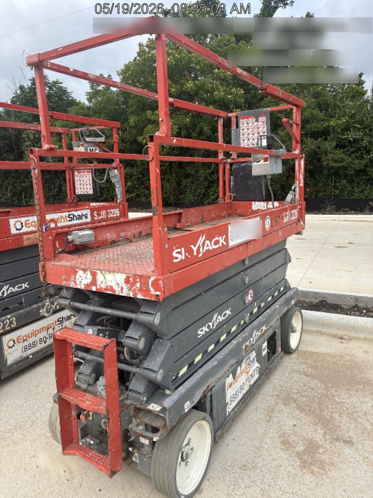 2016 Skyjack SJIII-3226 26' Scissor Lift