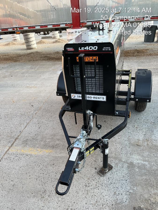 2024 Lincoln Electric LE400 Kubota V1505, Trlr, Cable Rack, Light Kit, ES Decals, T3