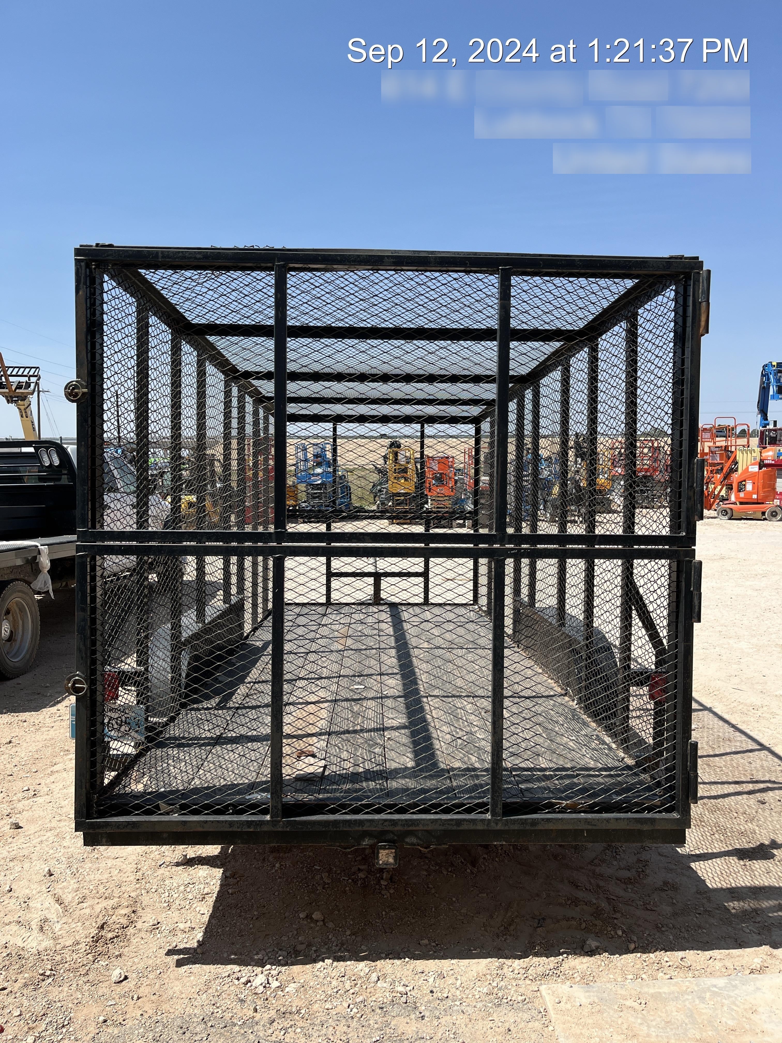 2019 CENTEX Trash Trailer
