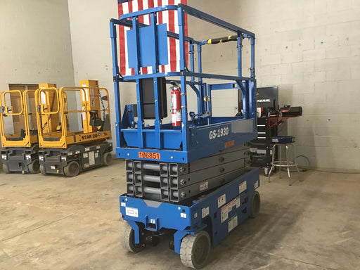 2020 Genie GS-1930 Solid Non Marking Tires, Beacon, Folding rails with half height swing gate, 800W Inverter