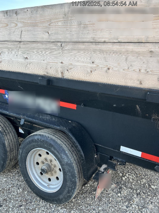 2025 TEXAS PRIDE TRAILERS DT714416KBP