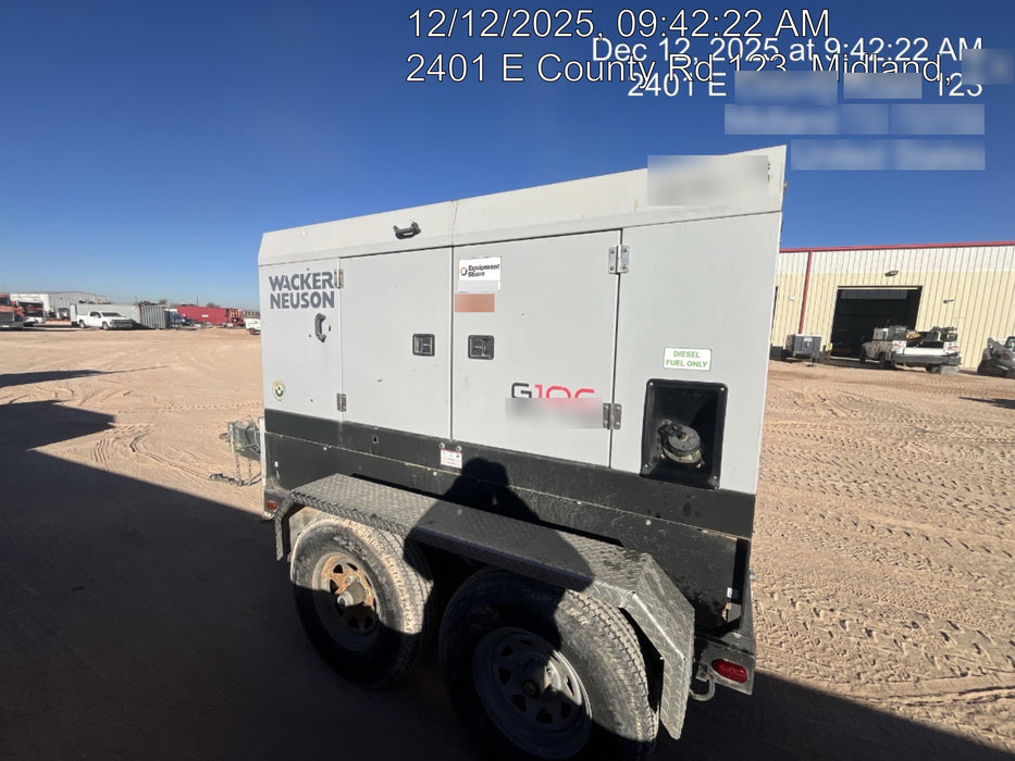 2018 WACKER NEUSON G100