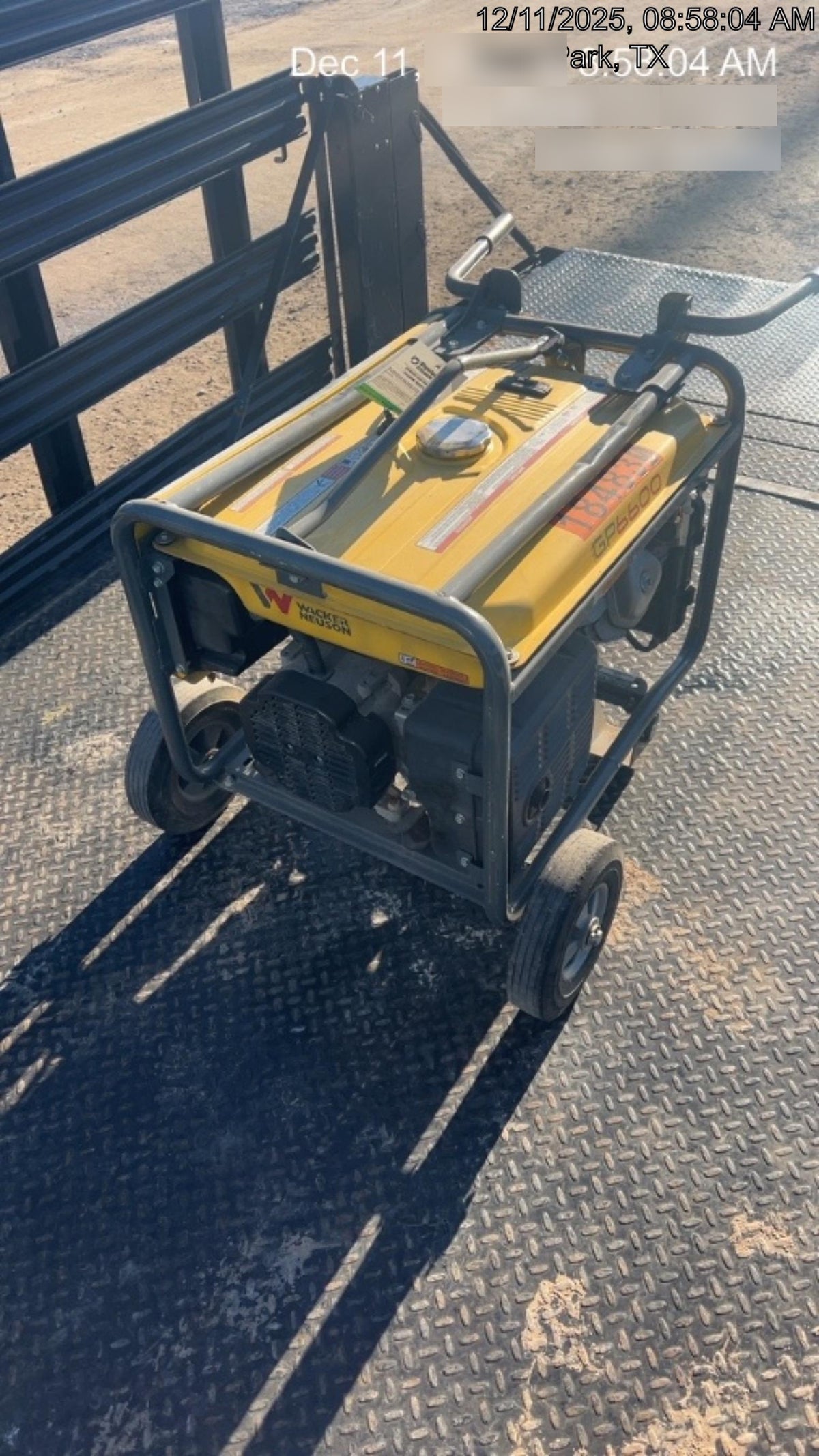 2021 WACKER NEUSON GP6600A