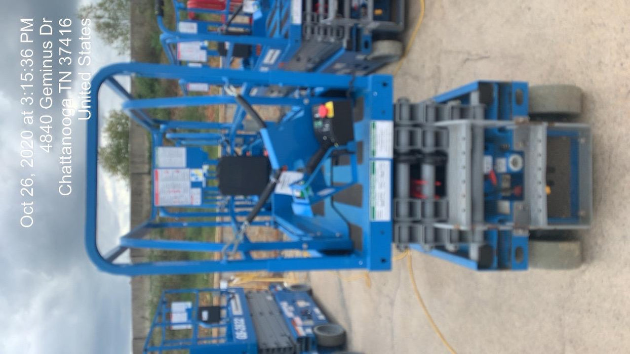 2019 Genie GS-1930 Fixed Rails with Chain Entry