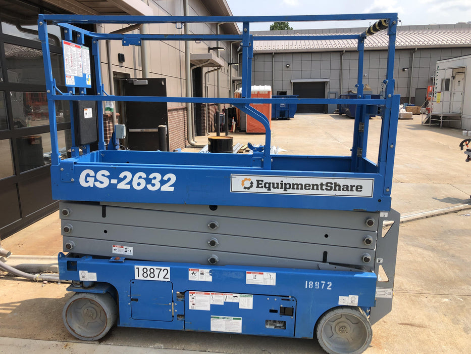 2018 Genie GS-2632 GENIE GS-2632 w/Fixed Rail, Chain Entry