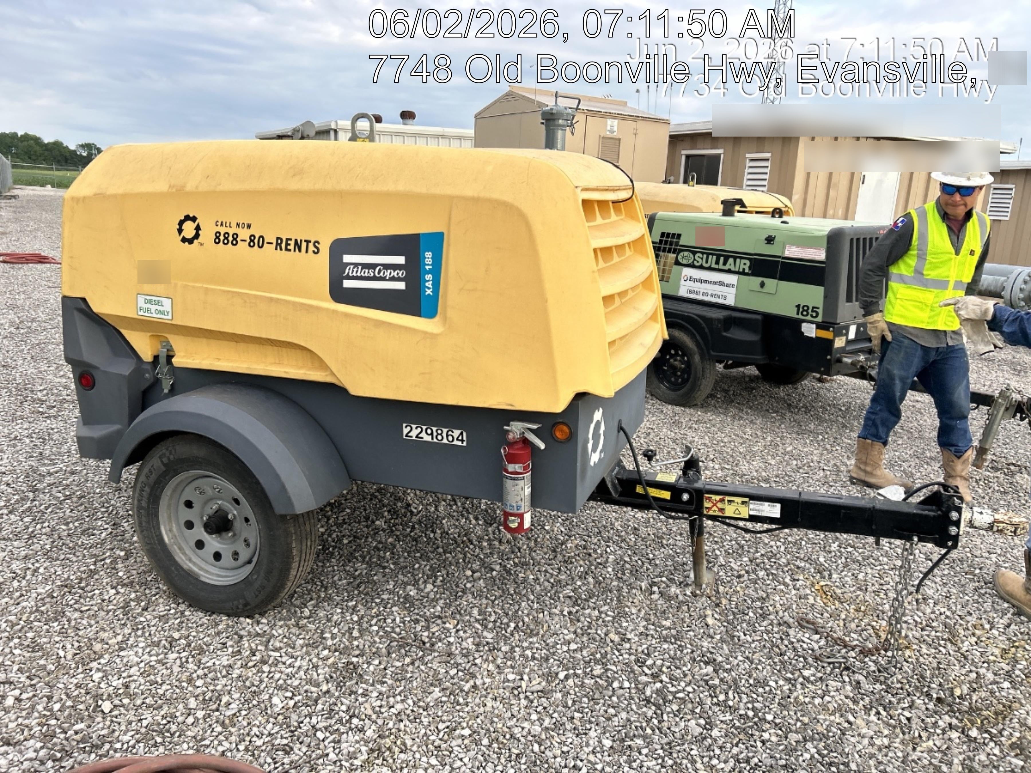 2022 ATLAS COPCO XAS188 CWK