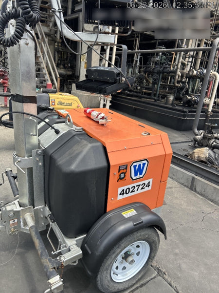 2024 Wanco WLTT-4MM4K Diesel, Deep Sea Controller, Shore Power Plug, Auto Start, (4) 350W LED Floodlights, 4kW Generator, 60 Gal Fuel Tank, 2" Ball, T3