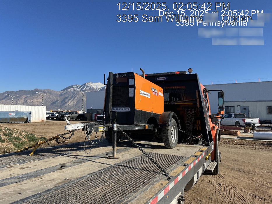 2022 Lincoln Electric LE400 Kubota V1505, Trlr, Cable Rack, Light Kit, ES Decals, T3