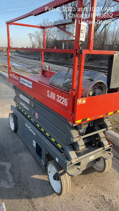 2018 Skyjack SJIII-3226 Standard Rental Specs