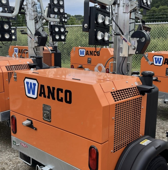 2024 Wanco WLTT-4MM4K Diesel, Deep Sea Controller, Shore Power Plug, Auto Start, (4) 350W LED Floodlights, 4kW Generator, 60 Gal Fuel Tank, 2" Ball, T3