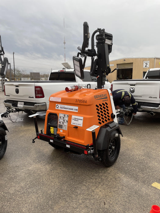 2023 Generac MLT2 Diesel, Flex Switch 120V Input, Powerzone Controller, 
(4) 320W LED Lights, 4kW Generator, 39.9 Gal Fuel Tank, 2" Ball, T3