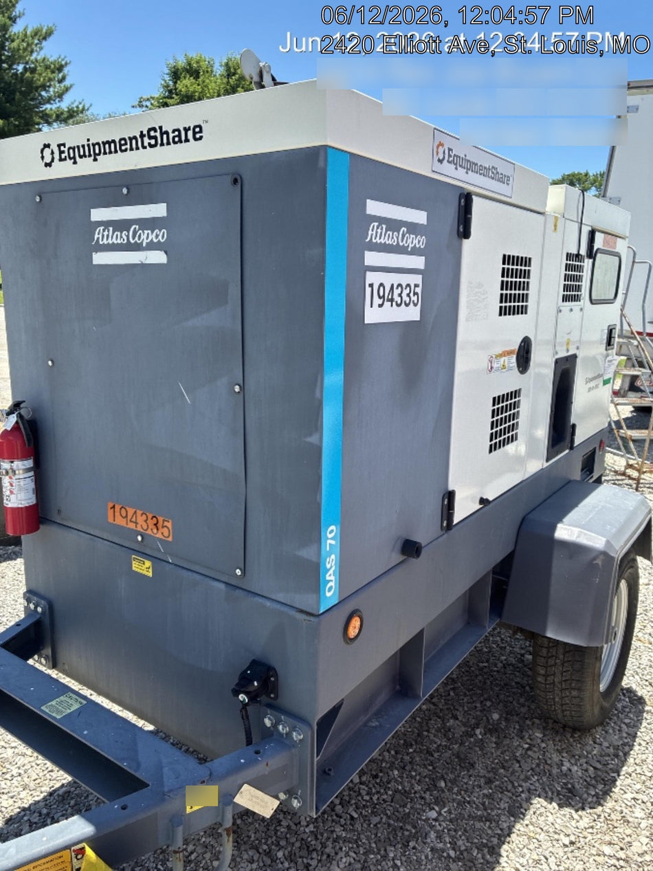 2021 ATLAS COPCO QAS 70