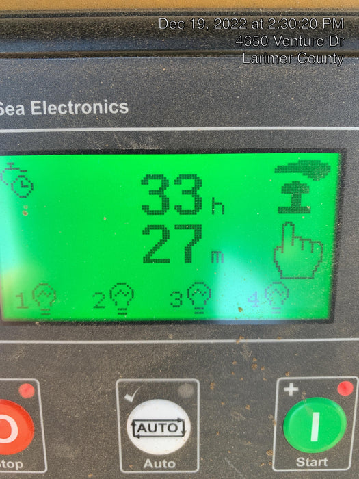 2022 Allmand NLV3GR (4) LED Light Fixture 350W, 23' Vertical Mast, 3kW Prime, Towable, ES Decals, T3